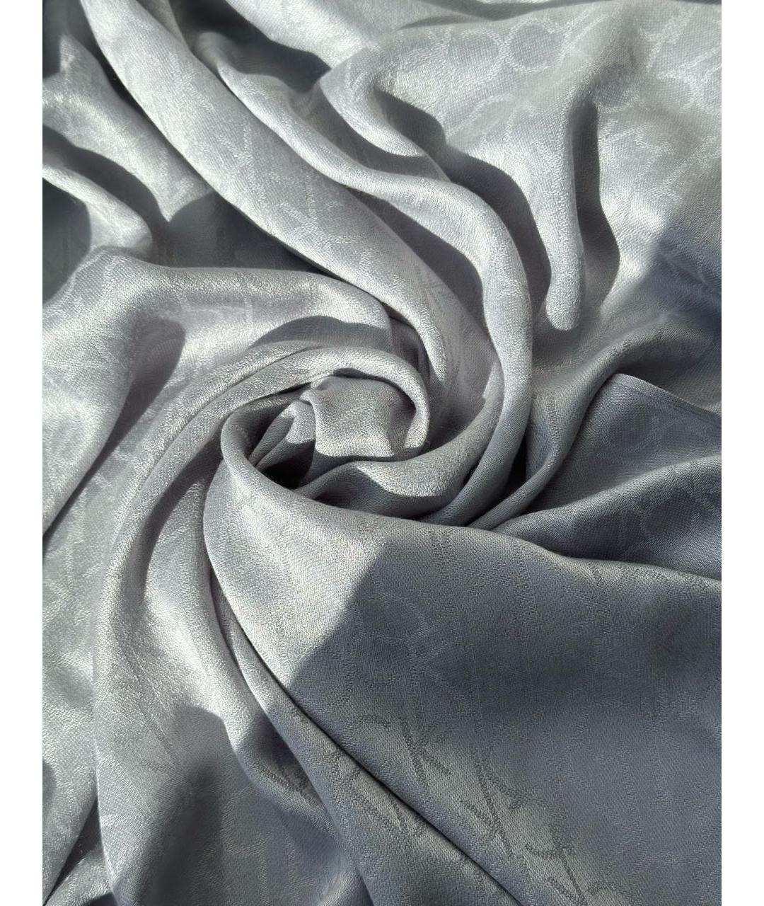 CALVIN KLEIN Серый платок, фото 6