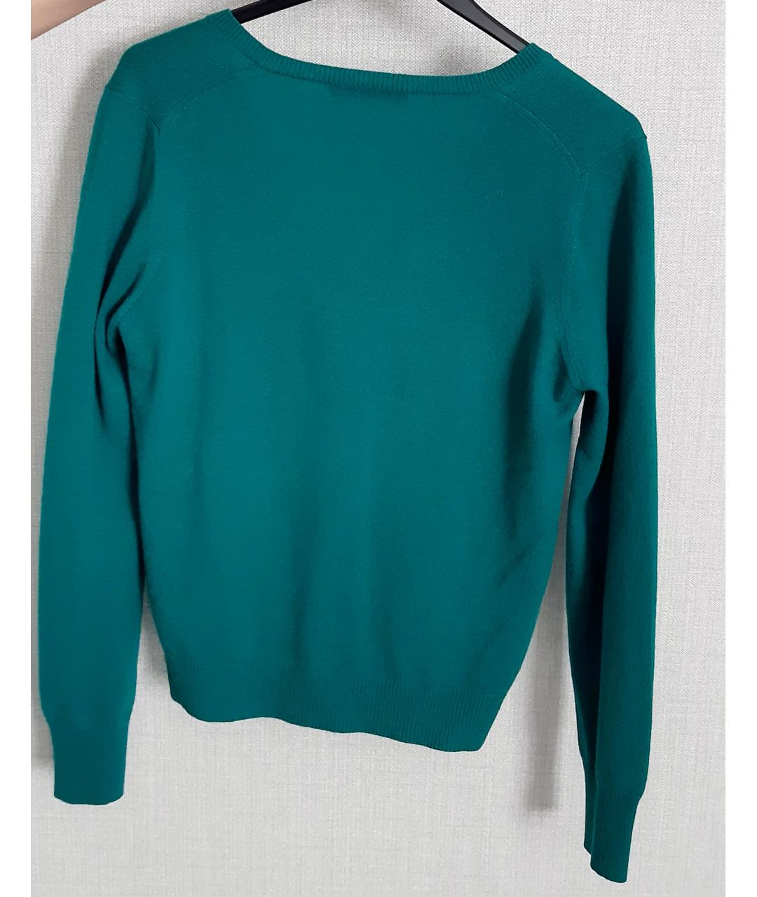 PRADA Зеленый кашемировый джемпер / свитер, фото 2