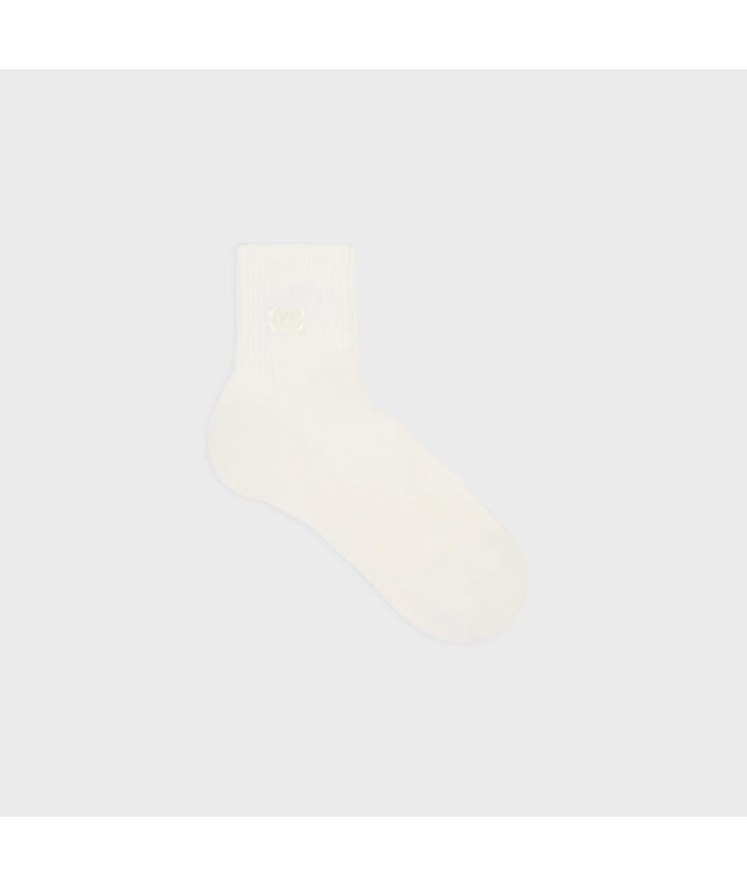 CELINE PRE-OWNED Бежевые носки, чулки и колготы, фото 3