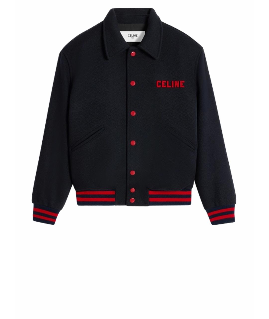 CELINE PRE-OWNED Темно-синяя куртка, фото 1