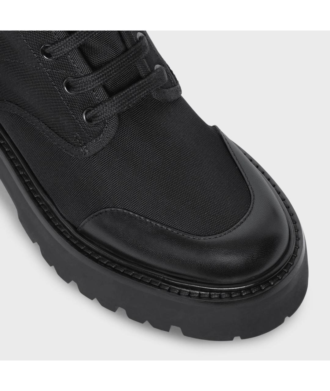 CELINE PRE-OWNED Черные ботинки, фото 4