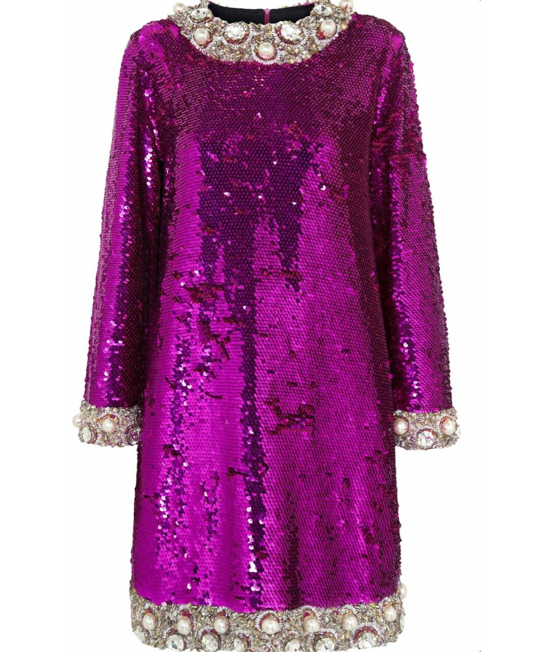 ASHISH Фиолетовое повседневное платье, фото 1