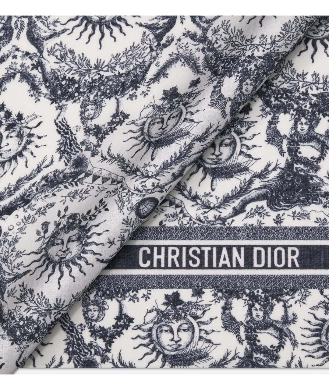 CHRISTIAN DIOR PRE-OWNED Мульти кашемировый шарф, фото 7