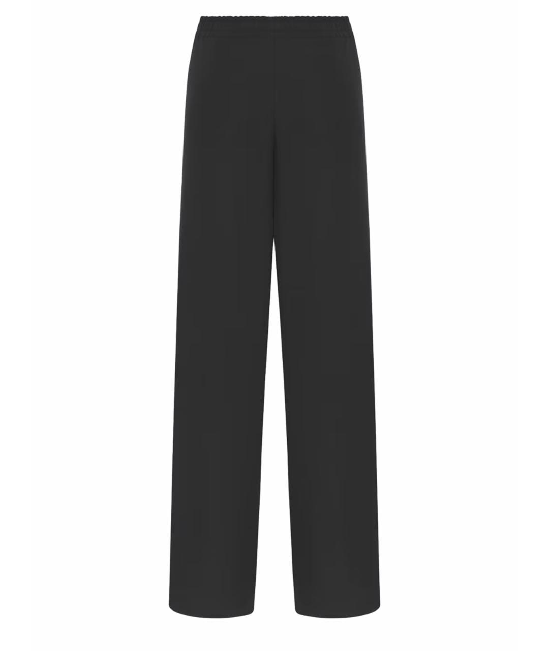 CHRISTIAN DIOR PRE-OWNED Черные хлопковые брюки широкие, фото 1