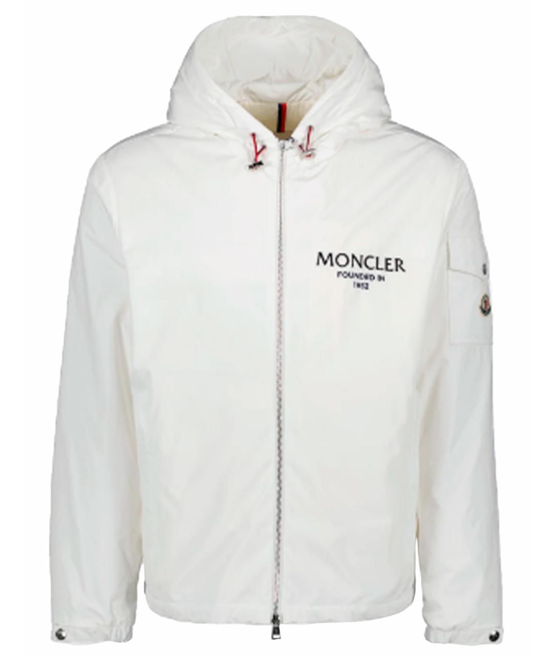 MONCLER Белая куртка, фото 1