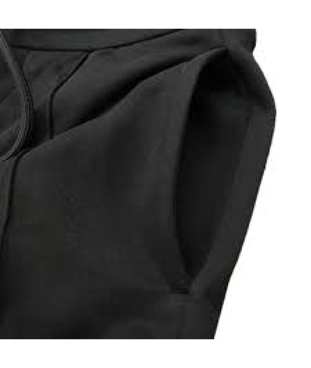 MONCLER Черные повседневные брюки, фото 2