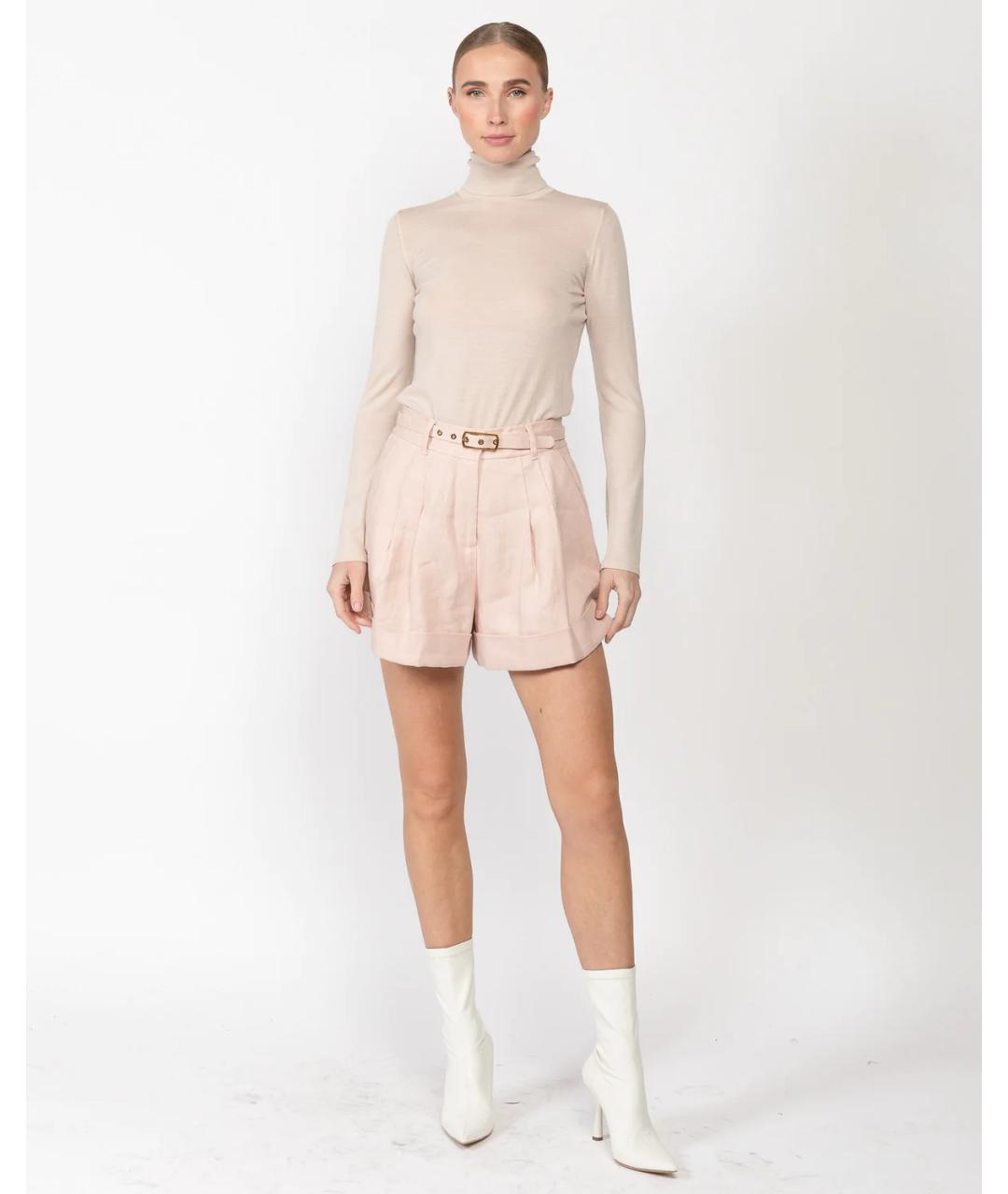 ZIMMERMANN Розовые шорты, фото 3