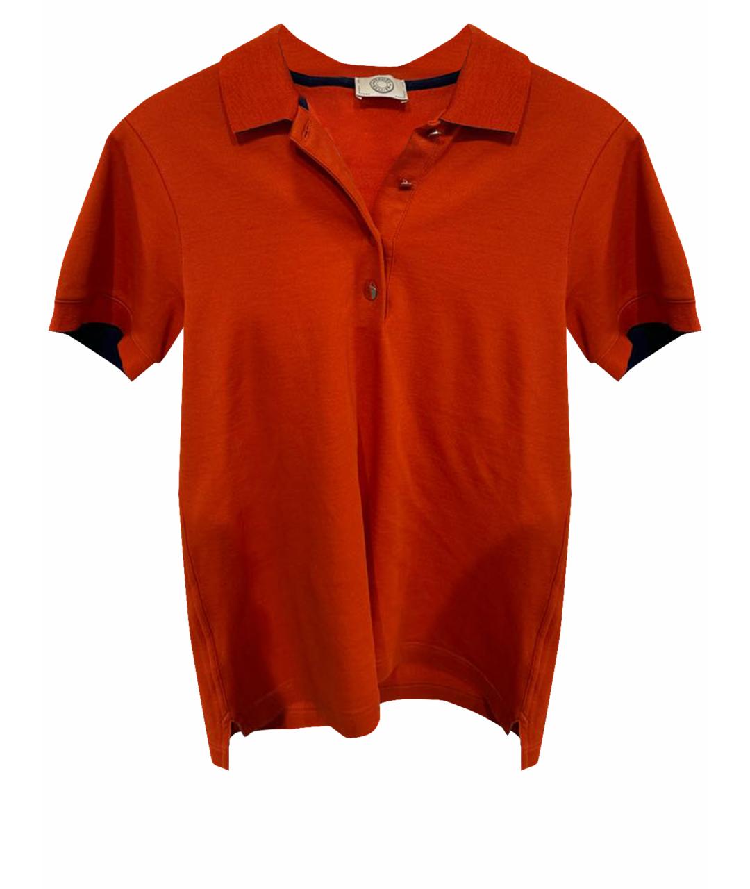 HERMES PRE-OWNED Оранжевая футболка, фото 1