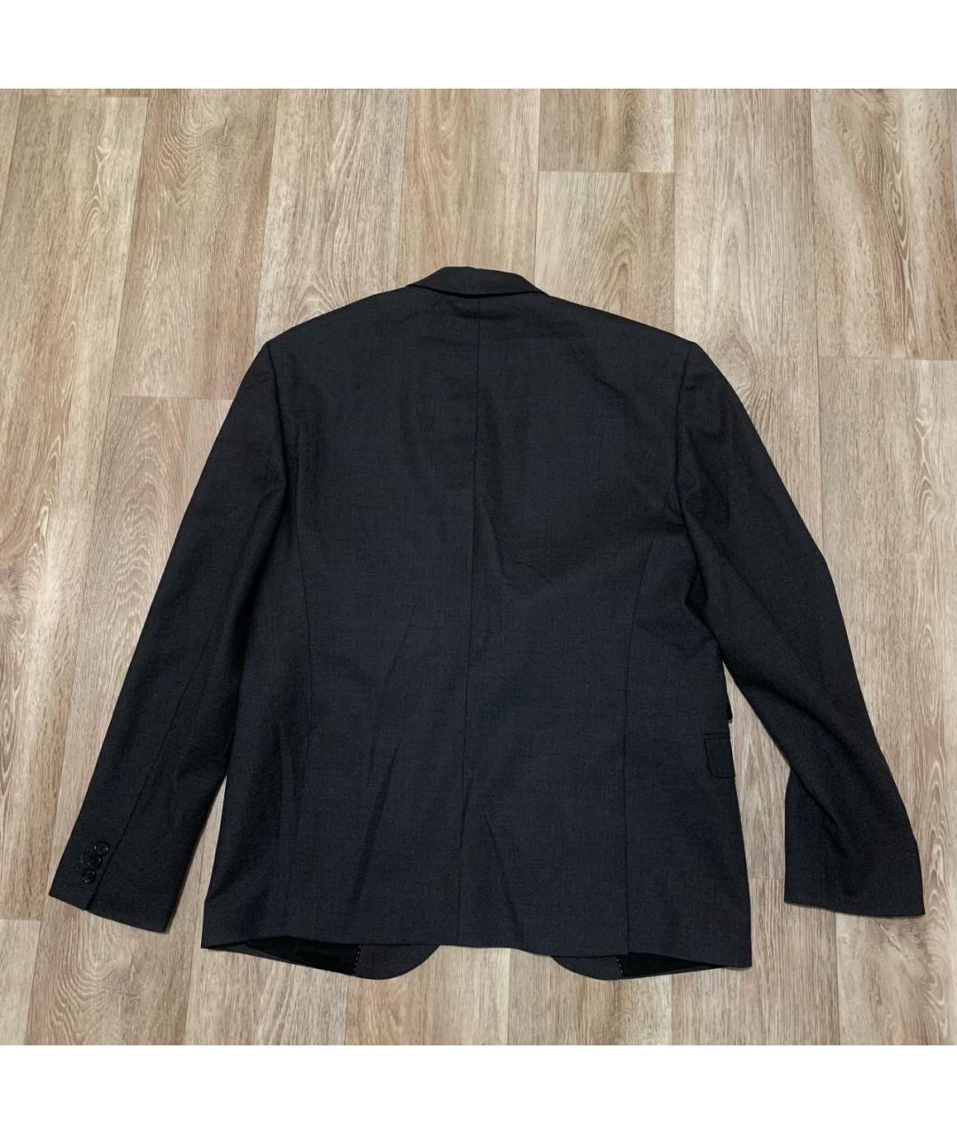 NEIL BARRETT Серый шерстяной пиджак, фото 5