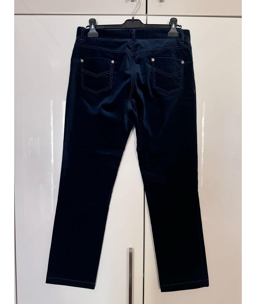 ZILLI Темно-синие прямые джинсы, фото 2