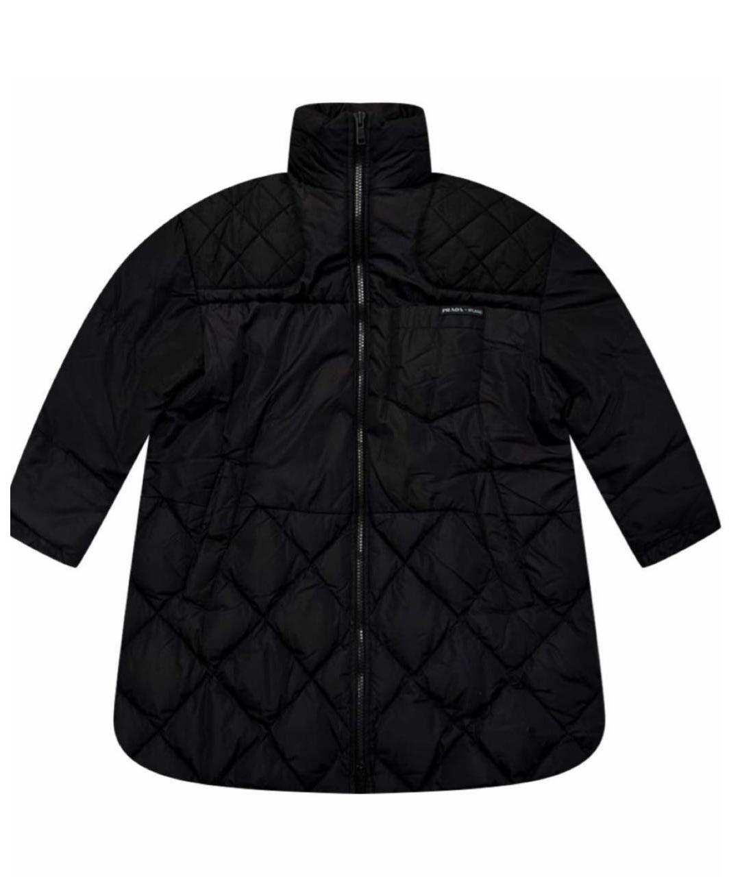PRADA Черная полиамидовая куртка, фото 1