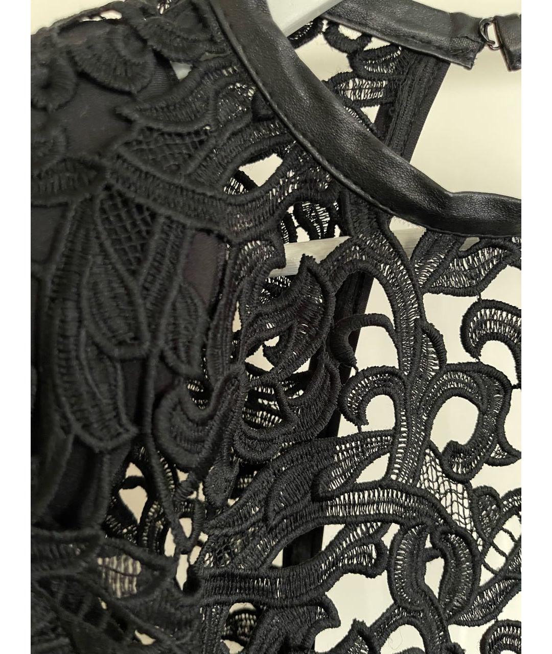 BOHEMIQUE Черное кружевное вечернее платье, фото 4