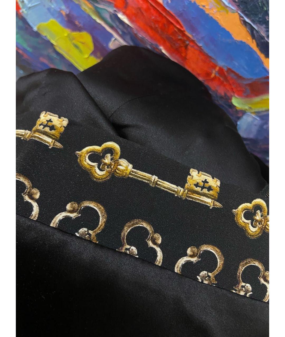 DOLCE&GABBANA Мульти вискозное повседневное платье, фото 7