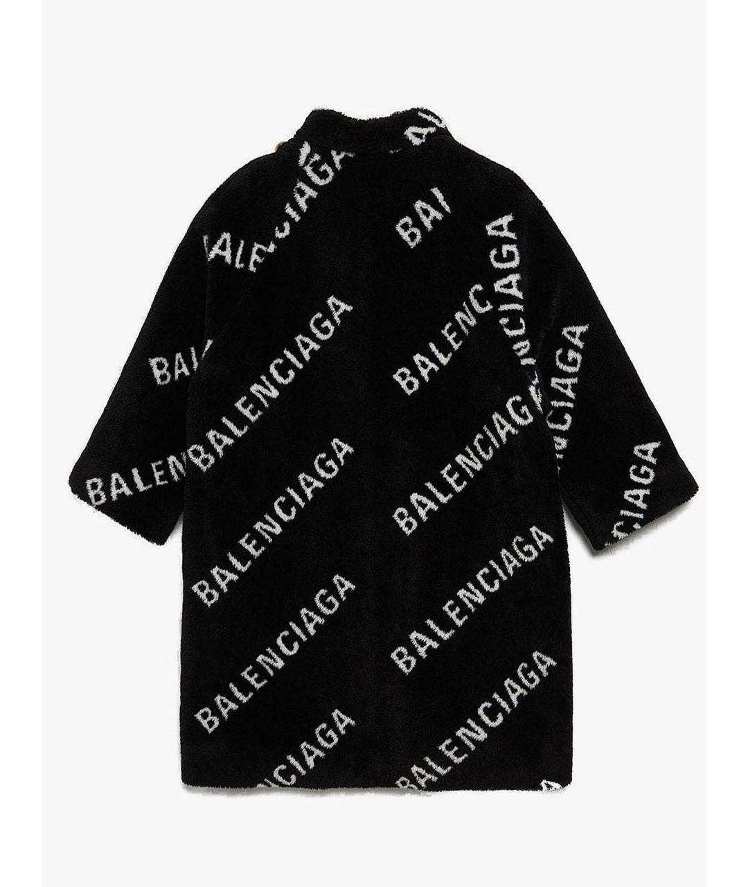 BALENCIAGA Черная дубленка/шуба, фото 2