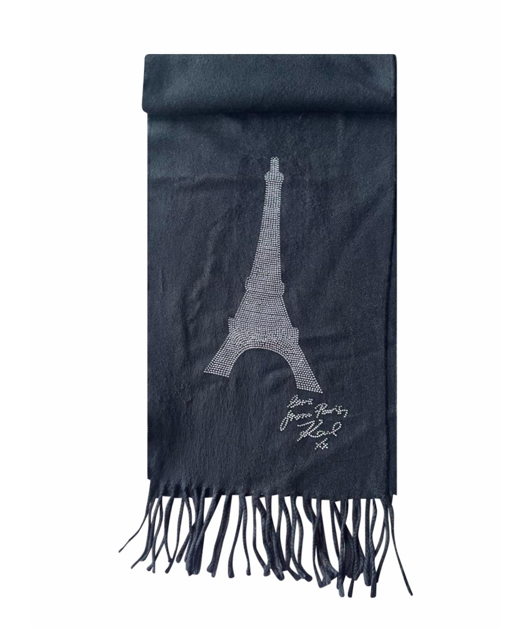 KARL LAGERFELD Черный шарф, фото 1