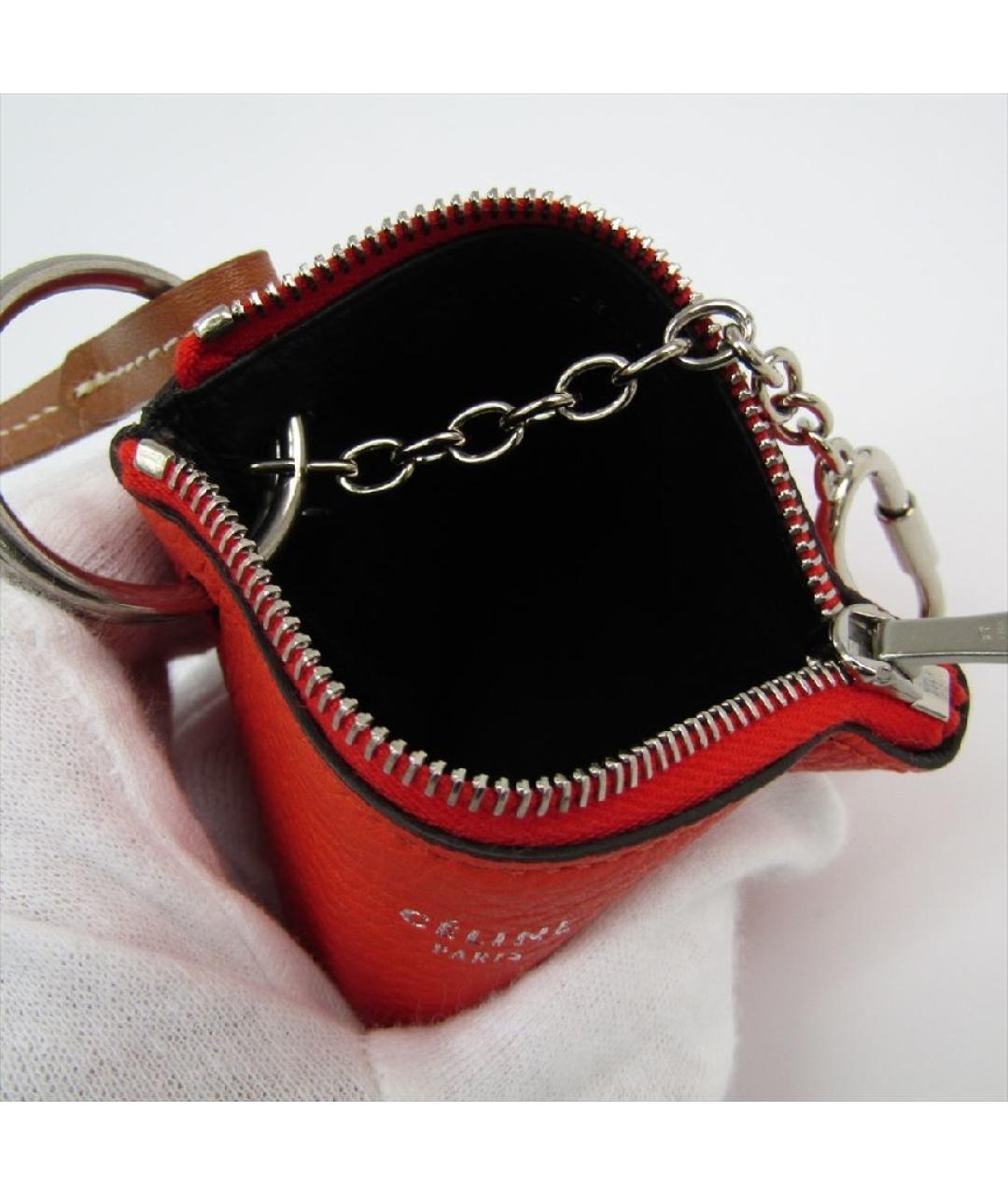 CELINE PRE-OWNED Красный кожаный кошелек, фото 3