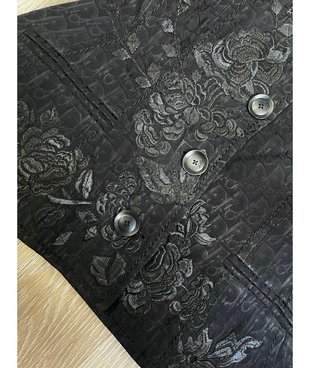 CHRISTIAN DIOR PRE-OWNED Черный ацетатный жакет/пиджак, фото 6