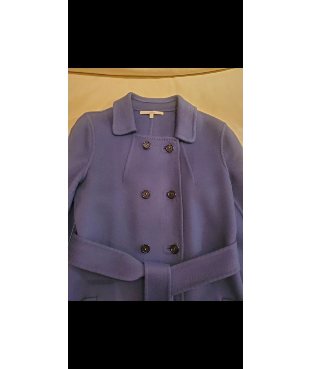 MALO Голубое кашемировое пальто, фото 5