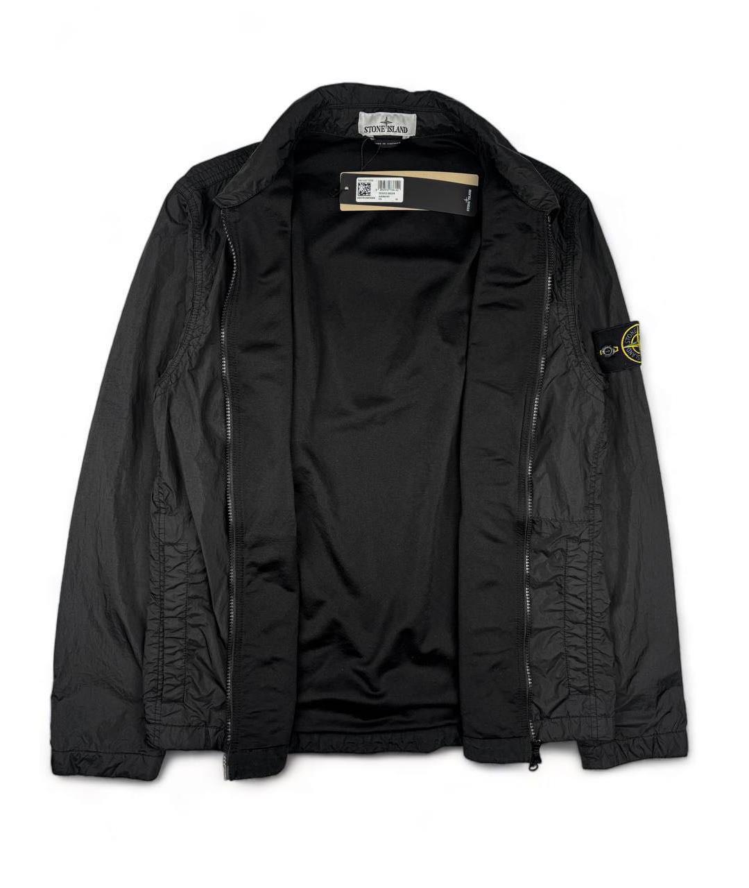 STONE ISLAND Черная полиамидовая куртка, фото 2