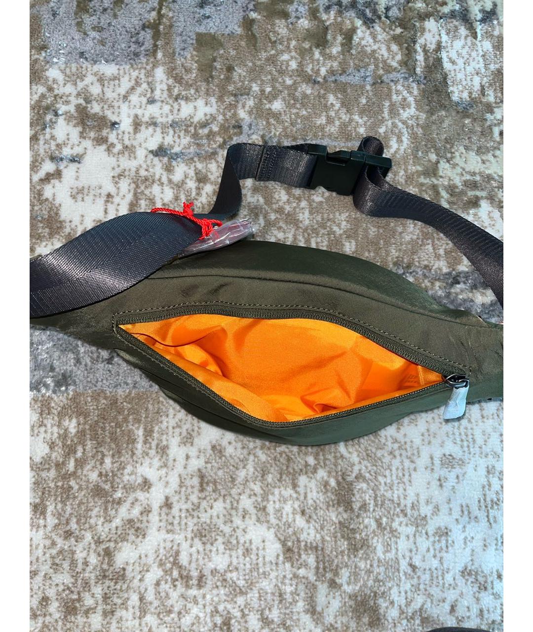 DIESEL Хаки поясная сумка, фото 4