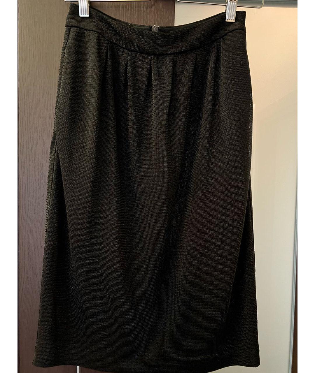 ETRO Антрацитовый полиэстеровый костюм с юбками, фото 2