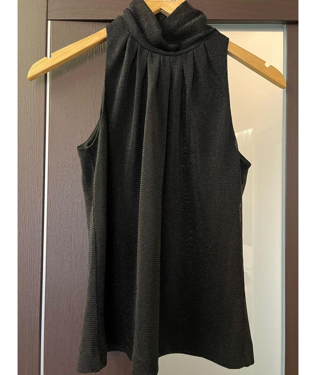 ETRO Антрацитовый полиэстеровый костюм с юбками, фото 7