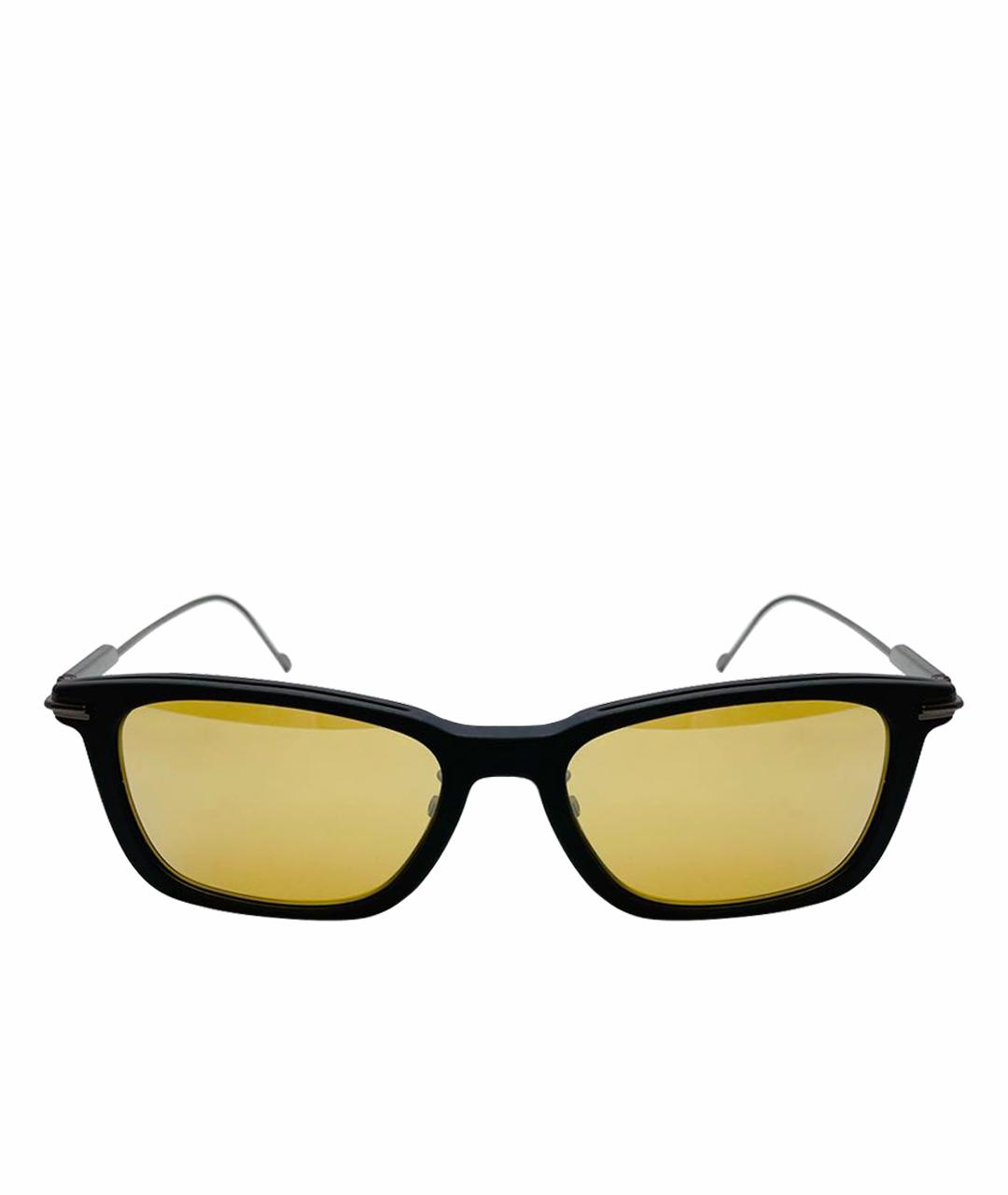 JIMMY CHOO Горчичные пластиковые солнцезащитные очки, фото 1