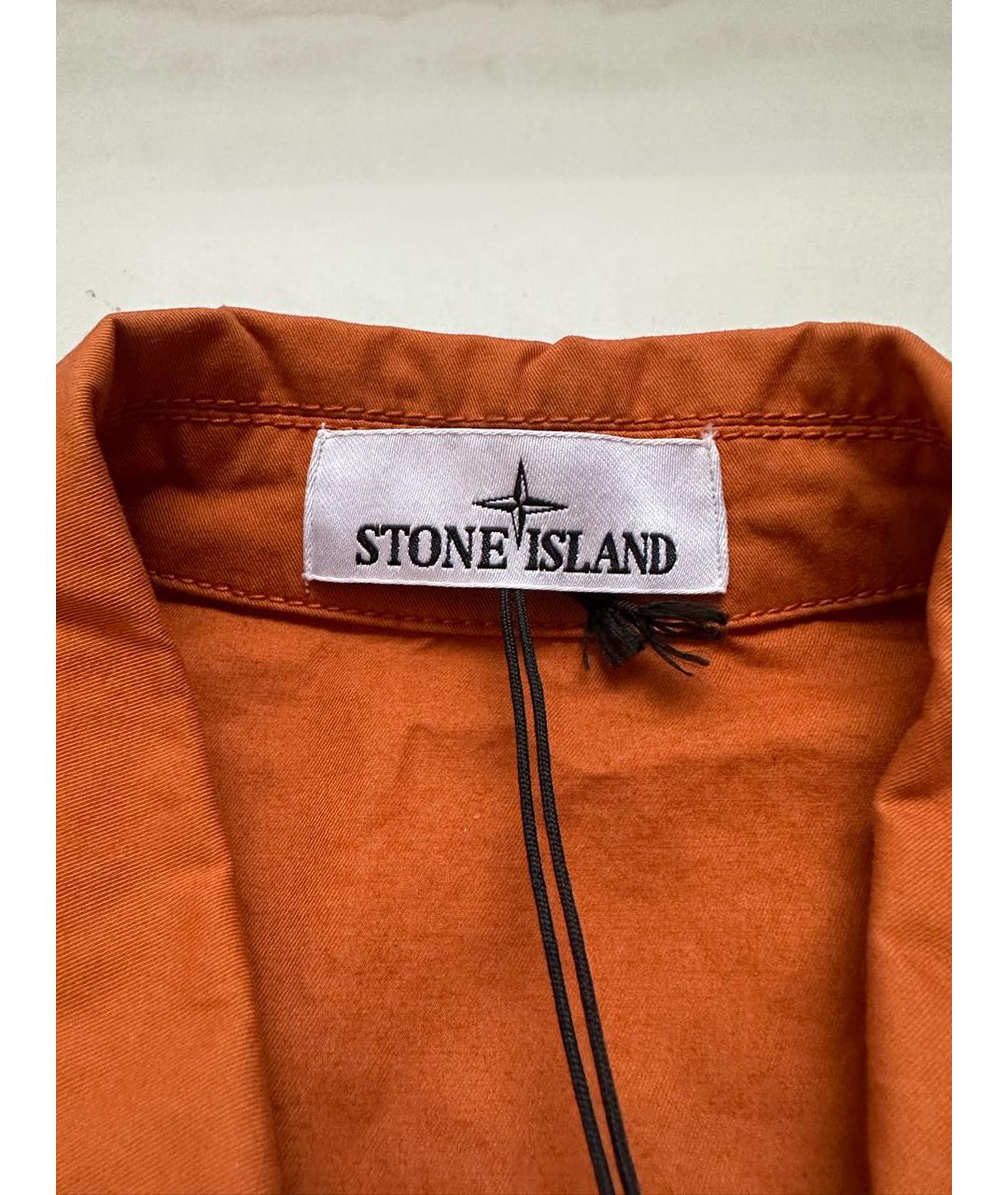 STONE ISLAND Оранжевая куртка, фото 3