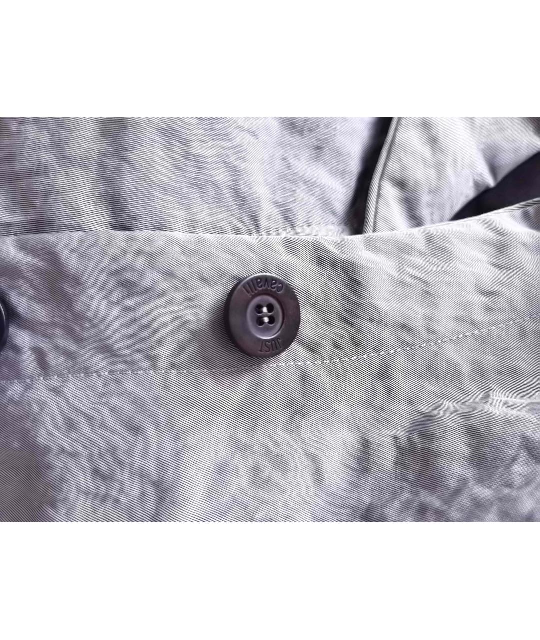 JUST CAVALLI Серебряная полиамидовая куртка, фото 6