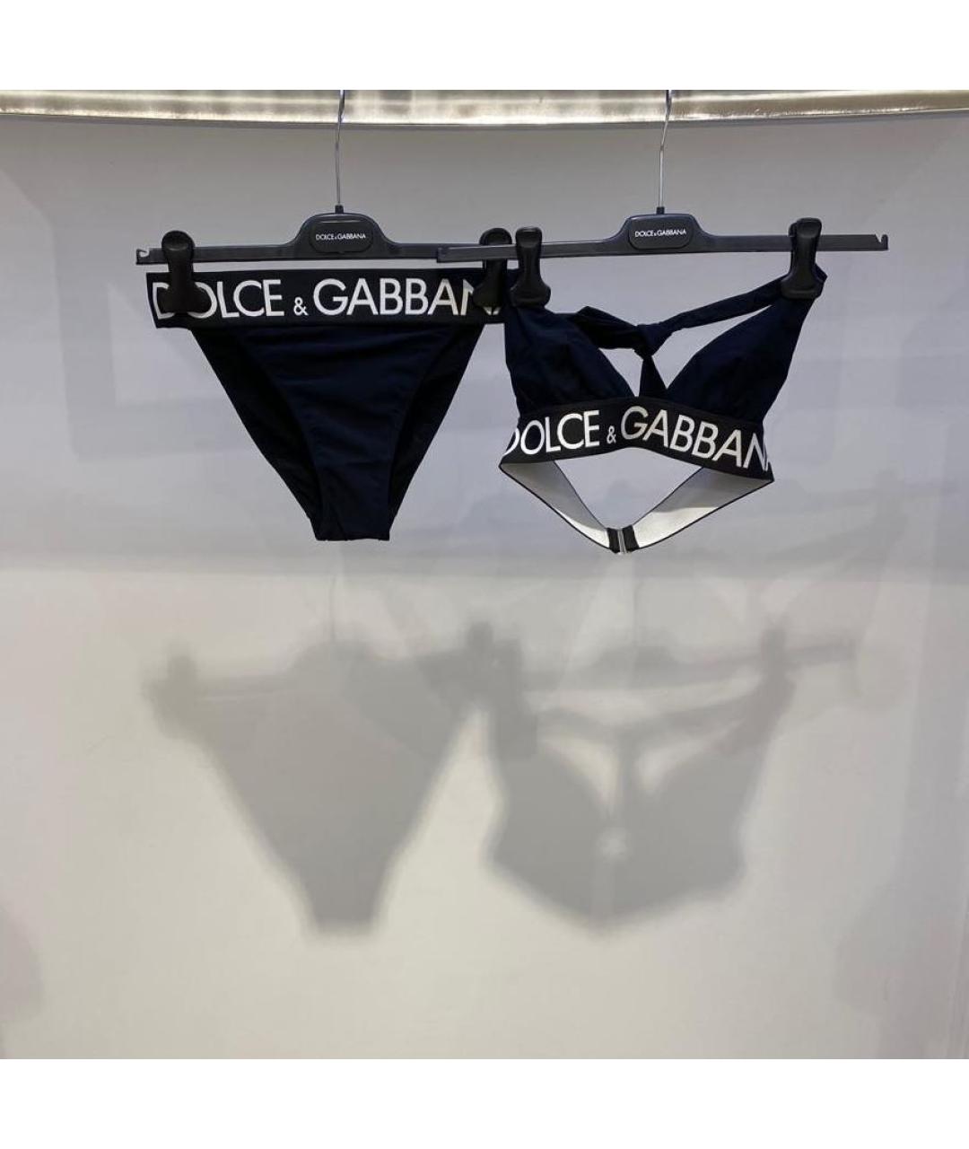 DOLCE&GABBANA Черный купальник, фото 3