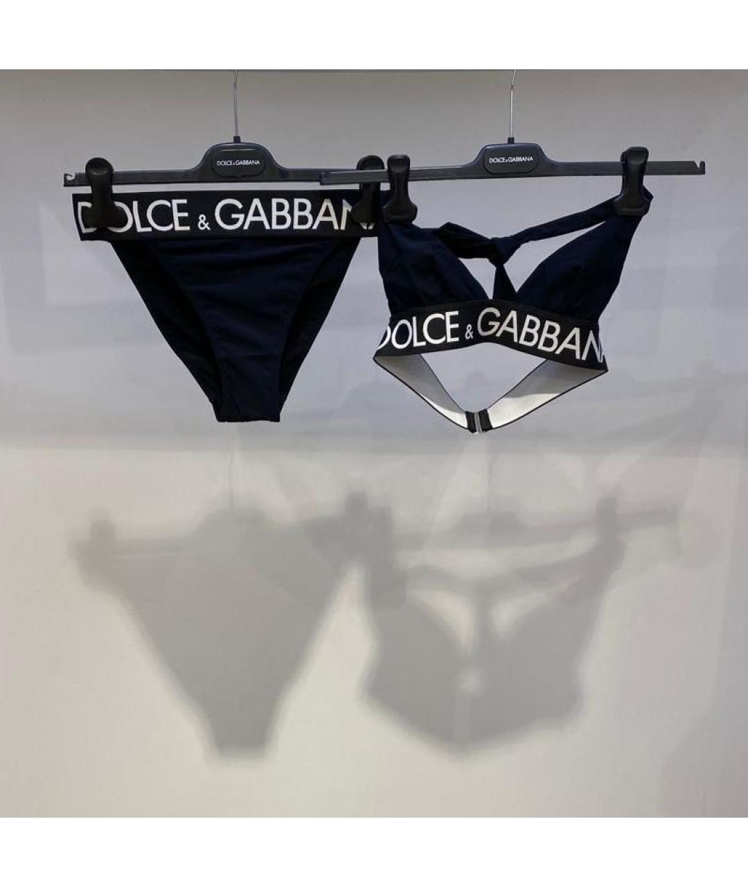 DOLCE&GABBANA Черный купальник, фото 2
