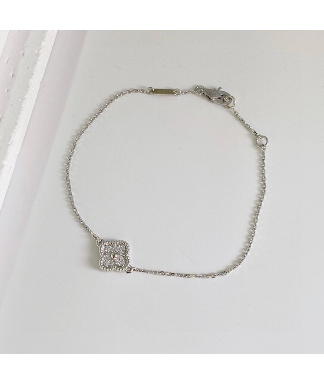 VAN CLEEF & ARPELS Белый браслет из белого золота, фото 5