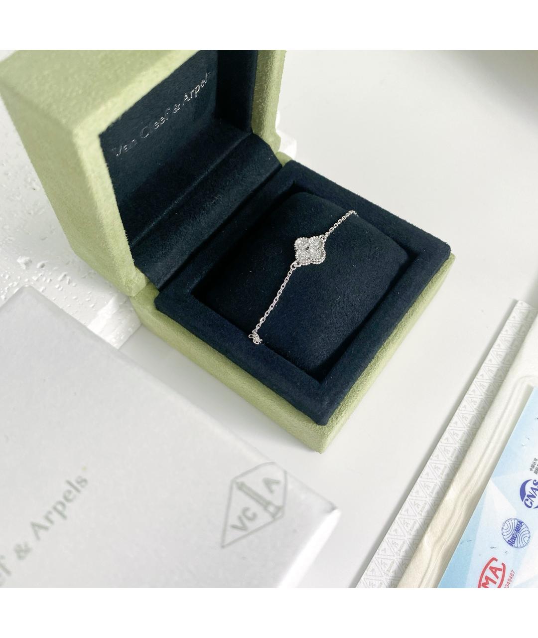 VAN CLEEF & ARPELS Белый браслет из белого золота, фото 2