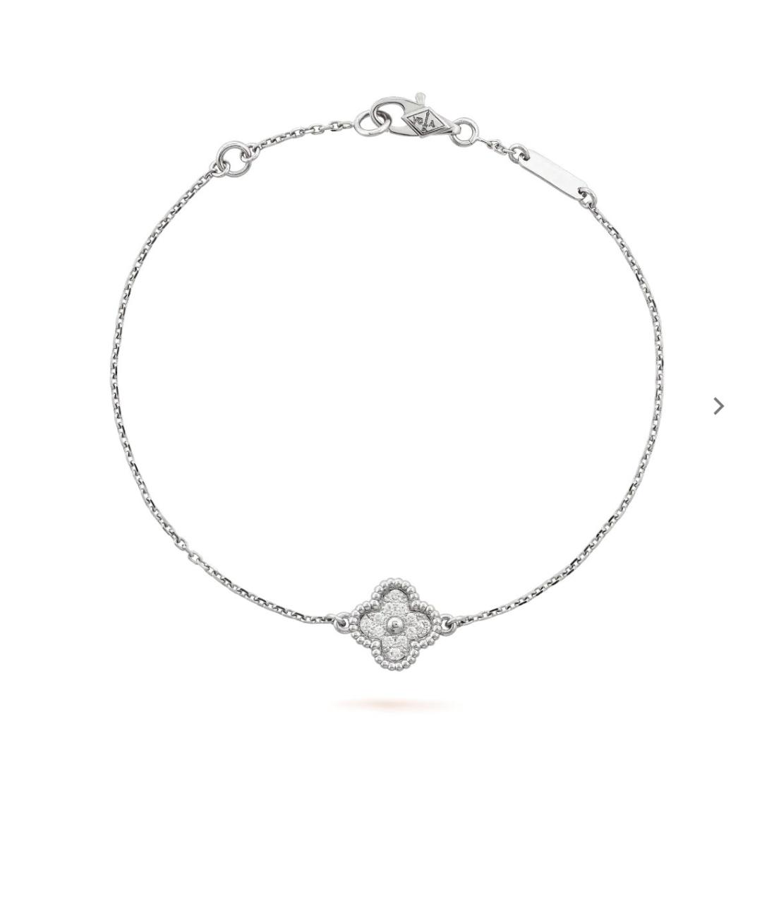 VAN CLEEF & ARPELS Белый браслет из белого золота, фото 7