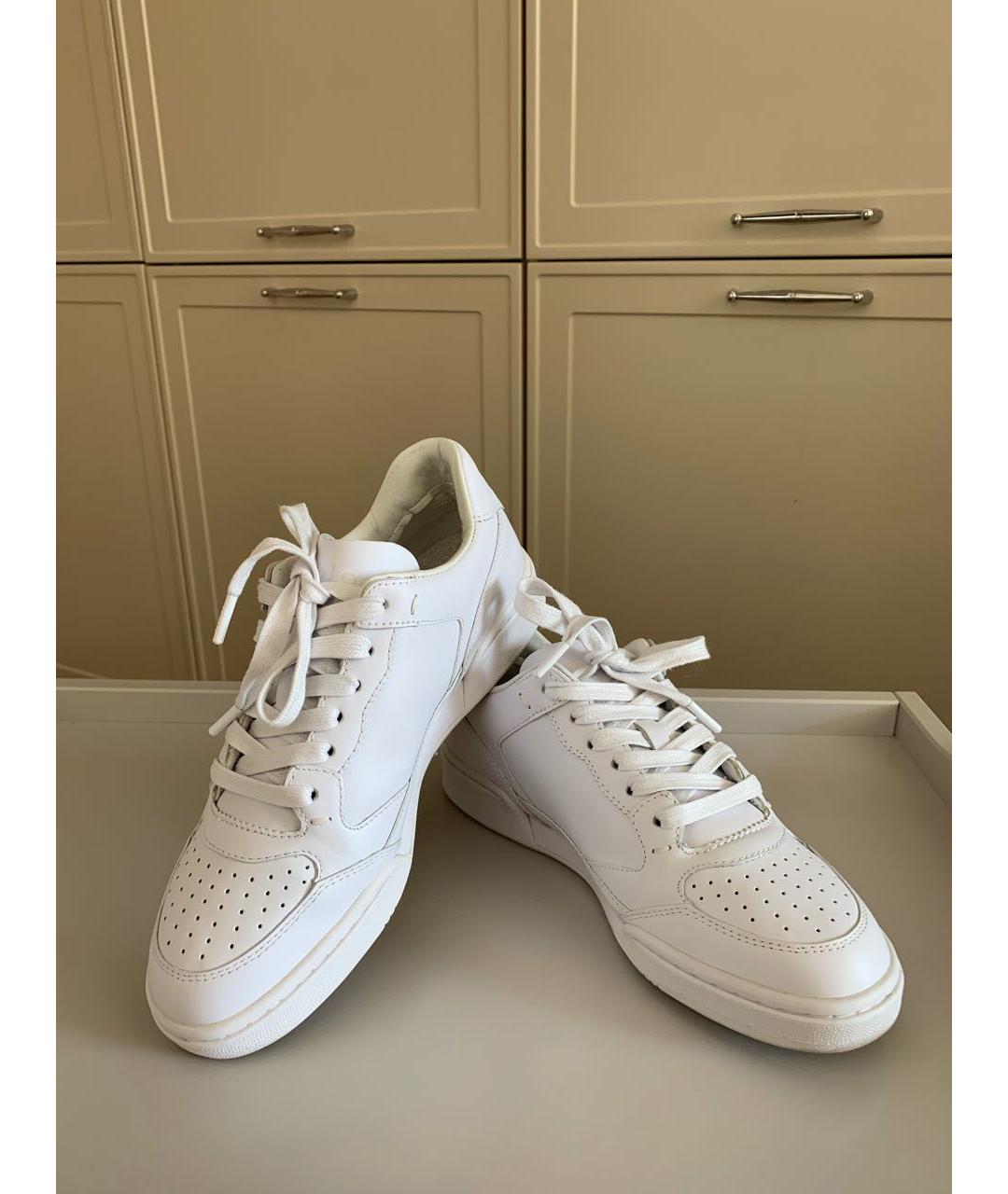 POLO RALPH LAUREN Белые кожаные кроссовки, фото 6