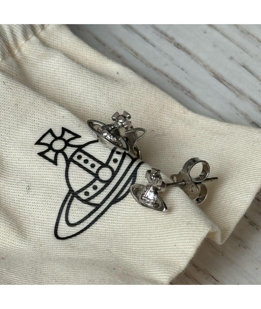VIVIENNE WESTWOOD Серебряные серьги, фото 2