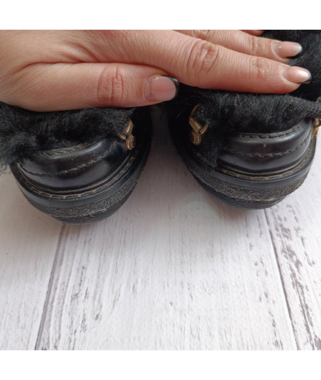 3.1 PHILLIP LIM Черные кожаные ботинки, фото 6