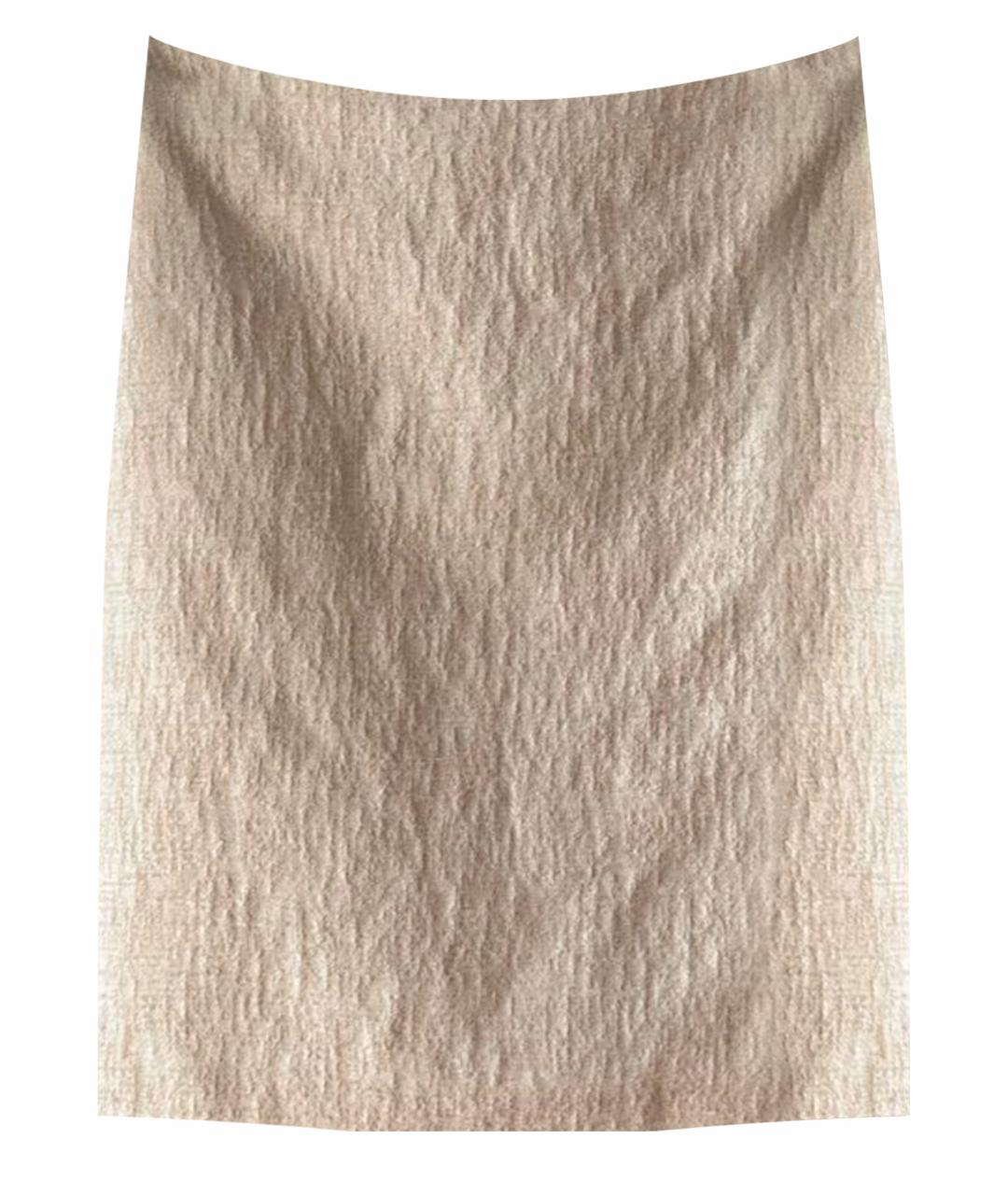 PHILOSOPHY DI ALBERTA FERRETTI Белая полиэстеровая юбка мини, фото 10