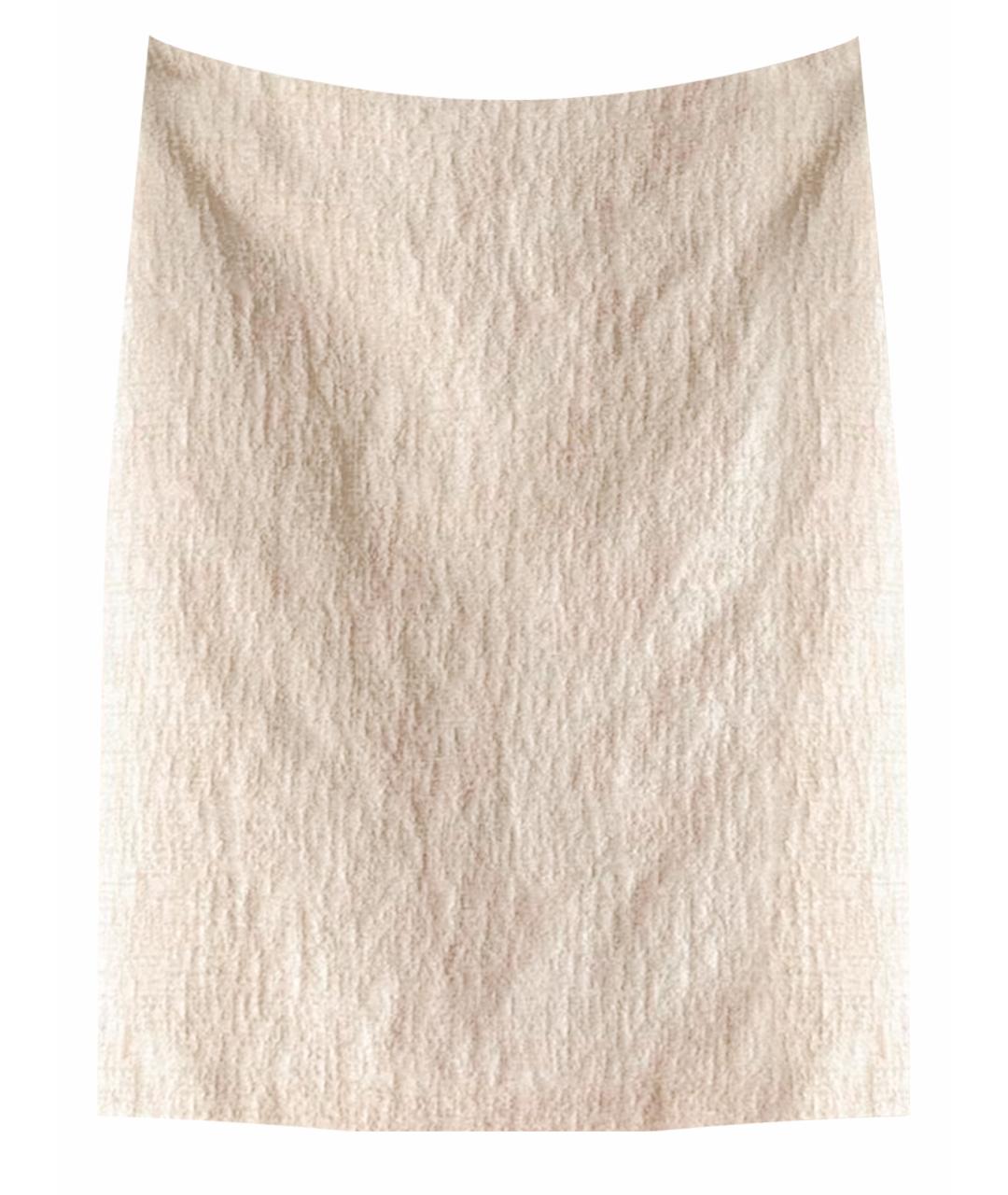 PHILOSOPHY DI ALBERTA FERRETTI Белая полиэстеровая юбка мини, фото 1
