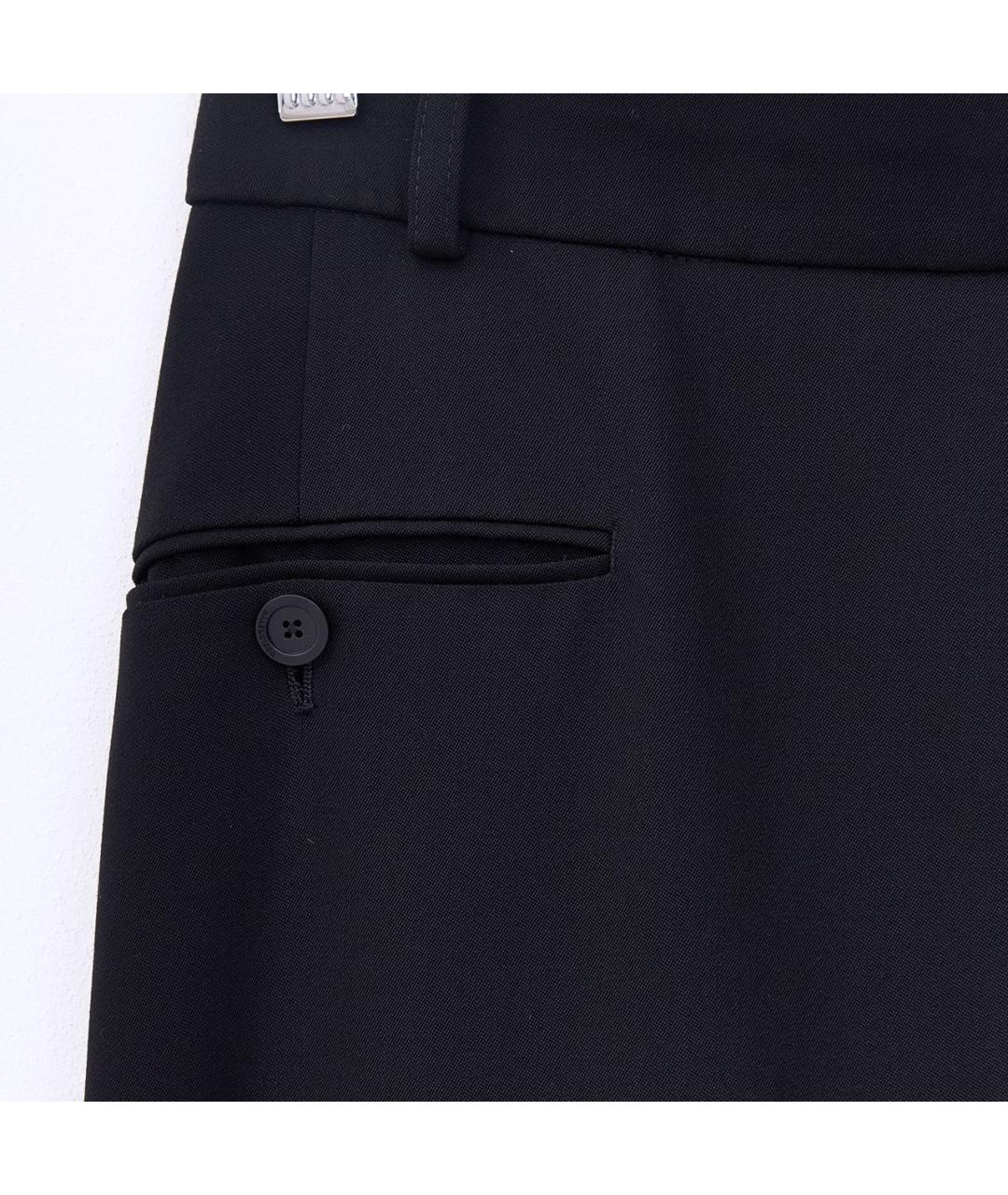 BALENCIAGA Черная хлопковая юбка макси, фото 6