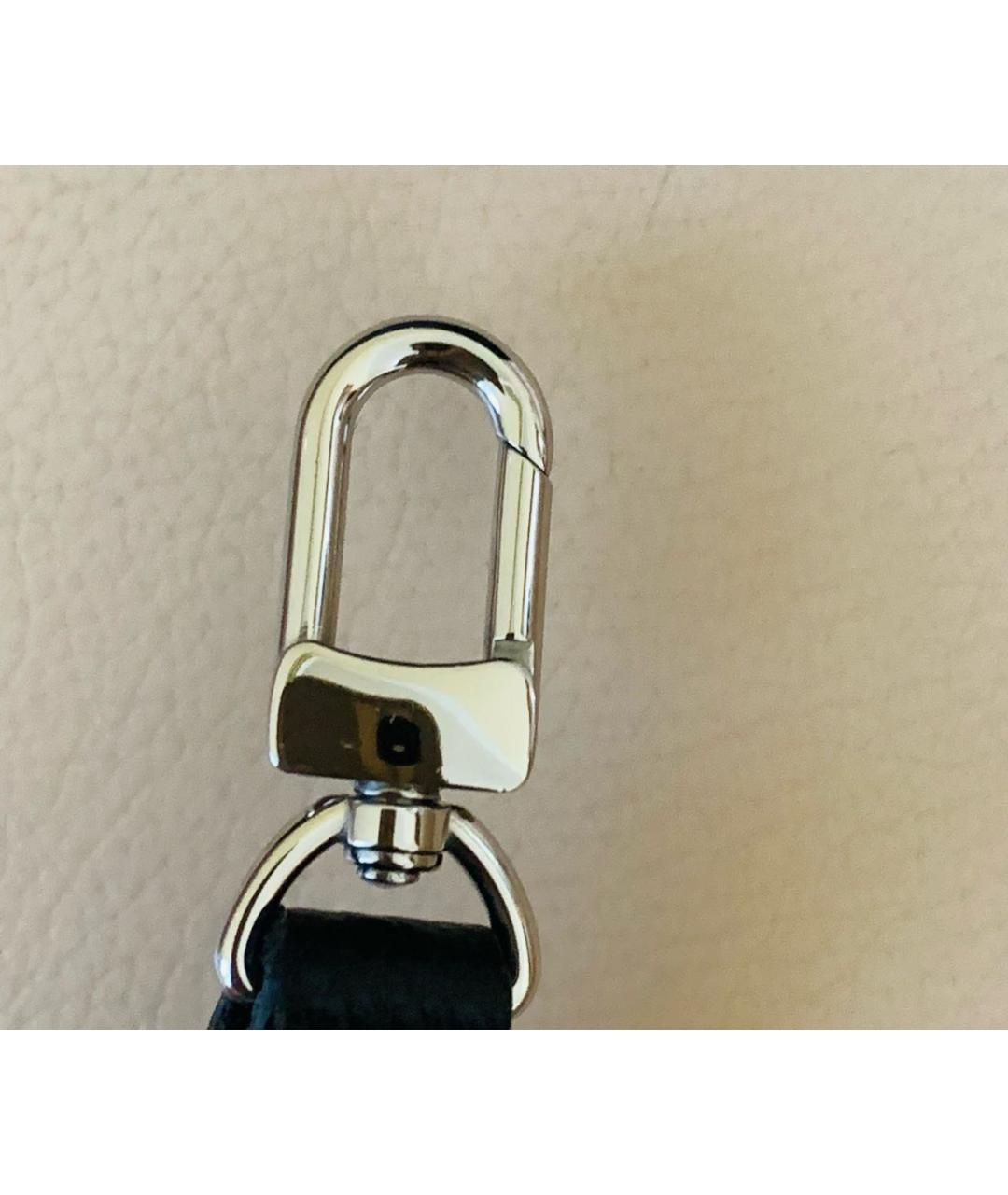 TOTEME Черная кожаная сумка через плечо, фото 8