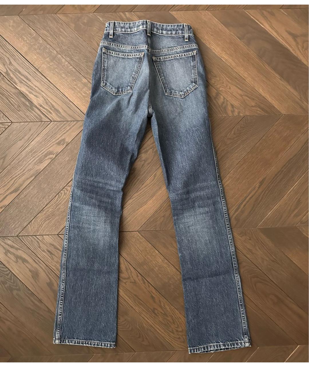 KHAITE Темно-синие прямые джинсы, фото 2
