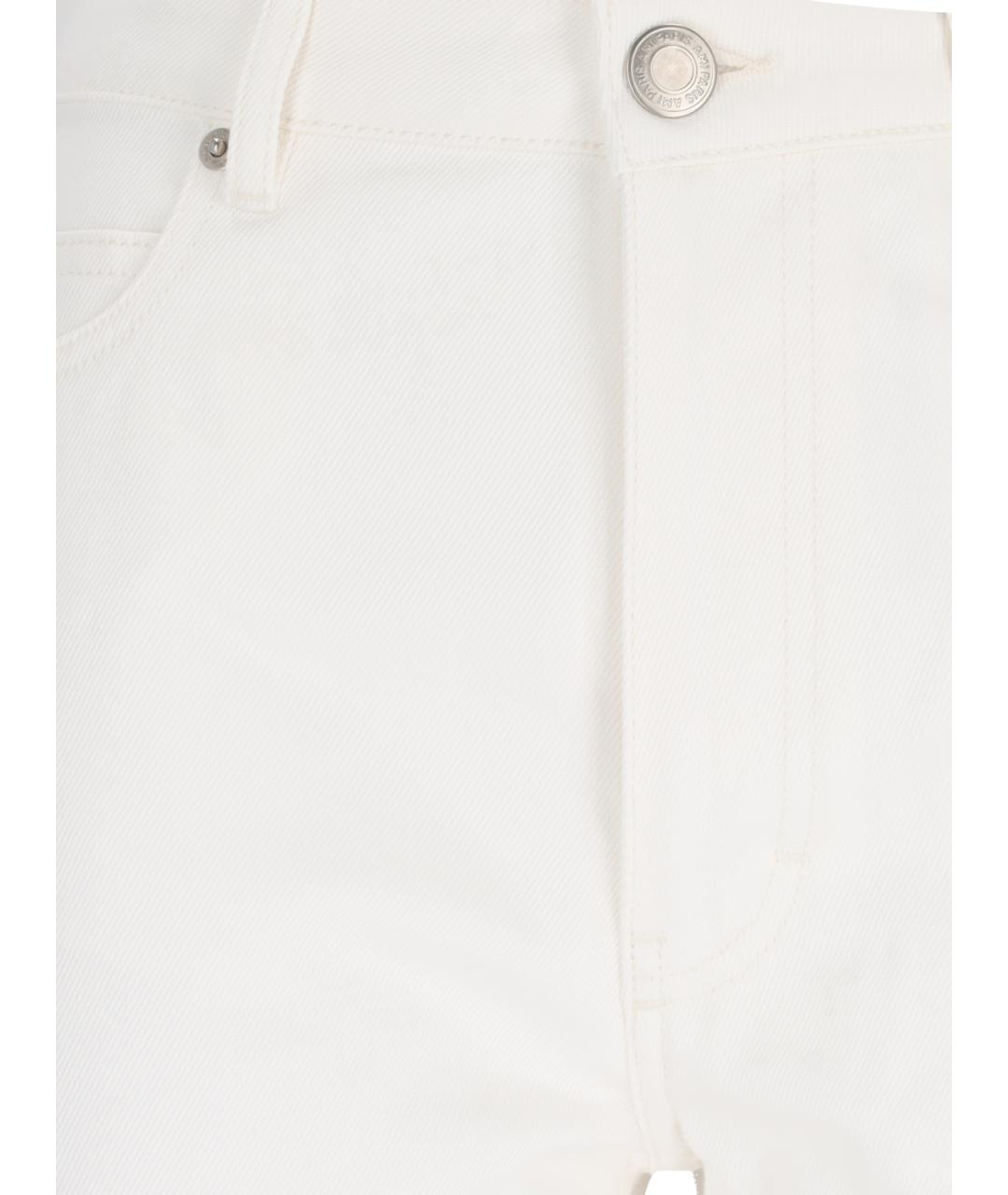 AMI Белые прямые джинсы, фото 5