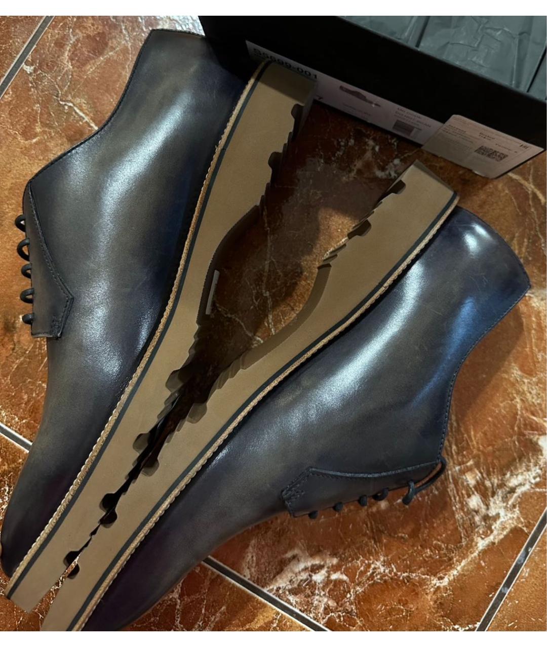 BERLUTI Мульти кожаные туфли, фото 7