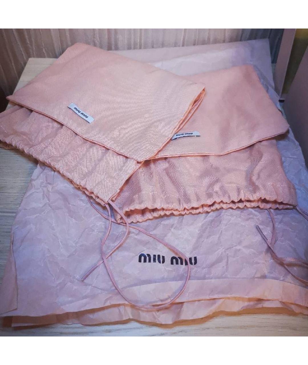 MIU MIU Черные кожаные туфли, фото 8