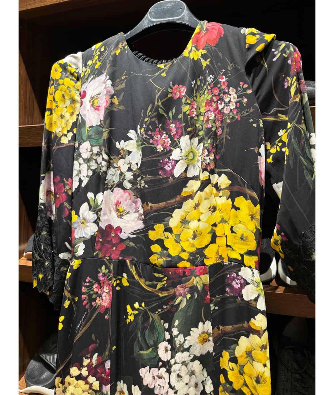 DOLCE&GABBANA Черное платье, фото 2