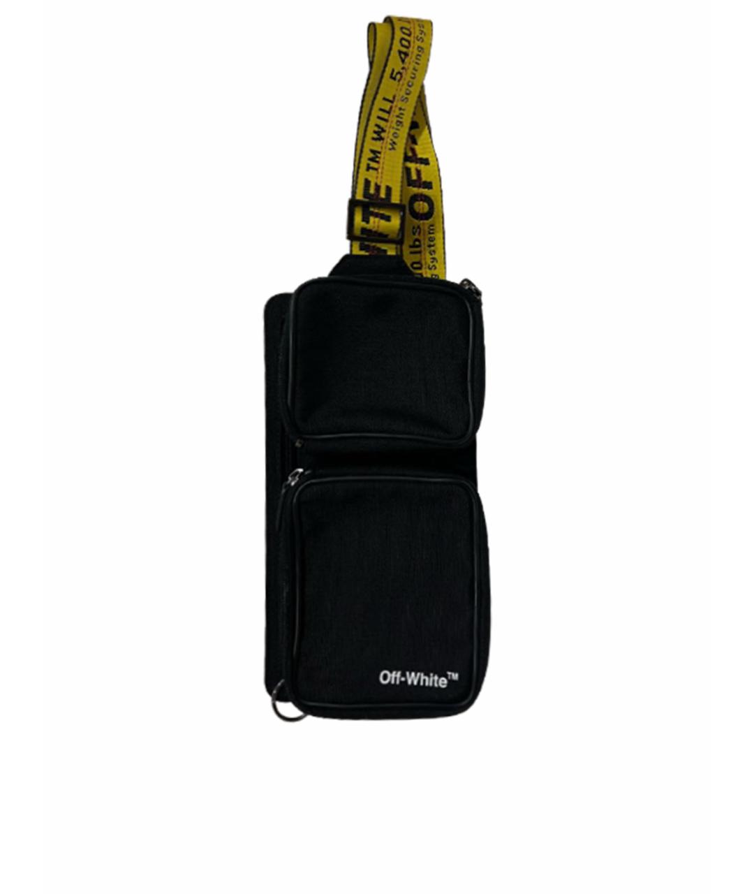 OFF-WHITE Черная барсетка, фото 1