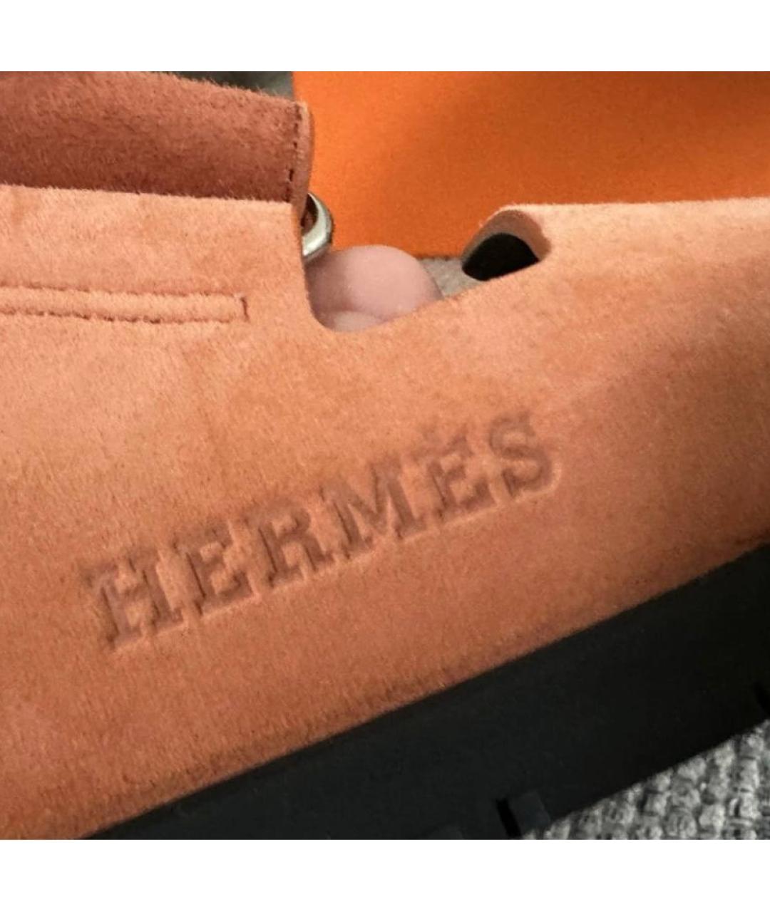 HERMES PRE-OWNED Замшевые сандалии, фото 2
