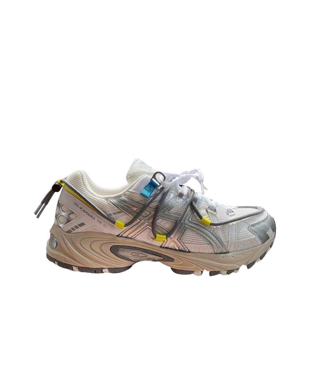 ASICS Серебряные низкие кроссовки / кеды, фото 1