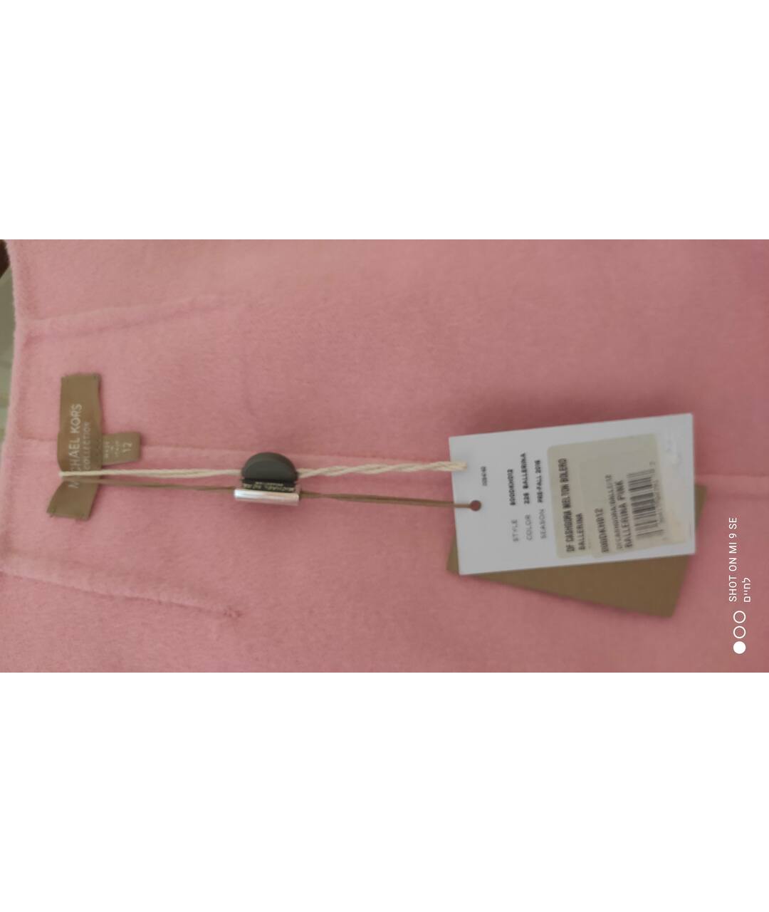 MICHAEL KORS Розовый шерстяной жакет/пиджак, фото 3